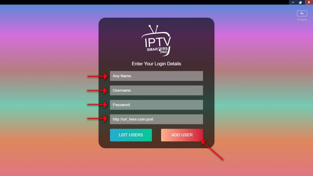 How to setup IPTV on IPTV Smarters in computer? β illustration 2
