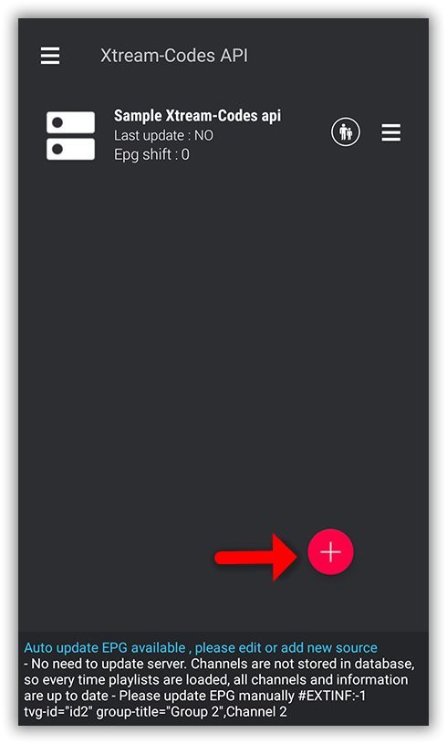 How to setup IPTV on GSE via Xtream-Codes API? — illustration 2