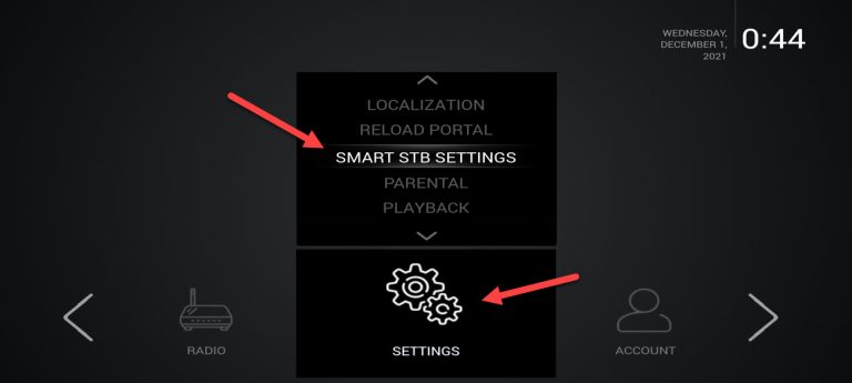 How to setup IPTV on Smart TV via Smart STB? — illustration 4
