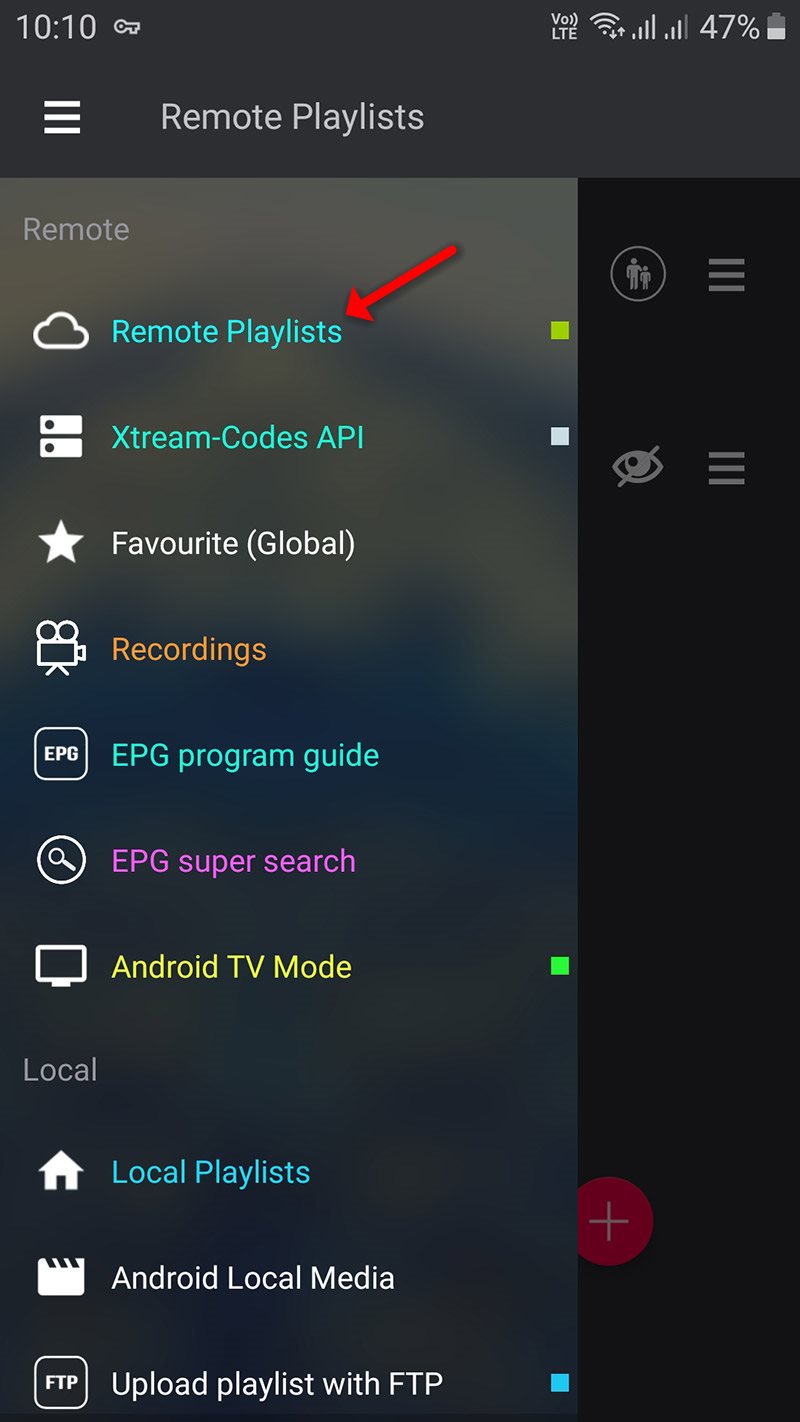 How to setup IPTV on GSE via Remote Playlist? — illustration 1