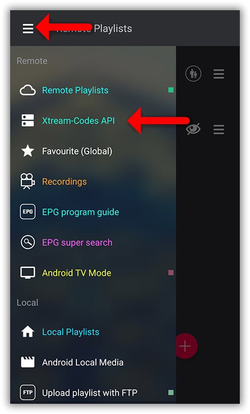 How to setup IPTV on GSE via Xtream-Codes API? — illustration 1